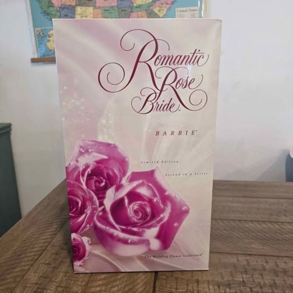 Romantic Rose Bride Doll Barbie Limited Edition The Wedding Flower Collection
